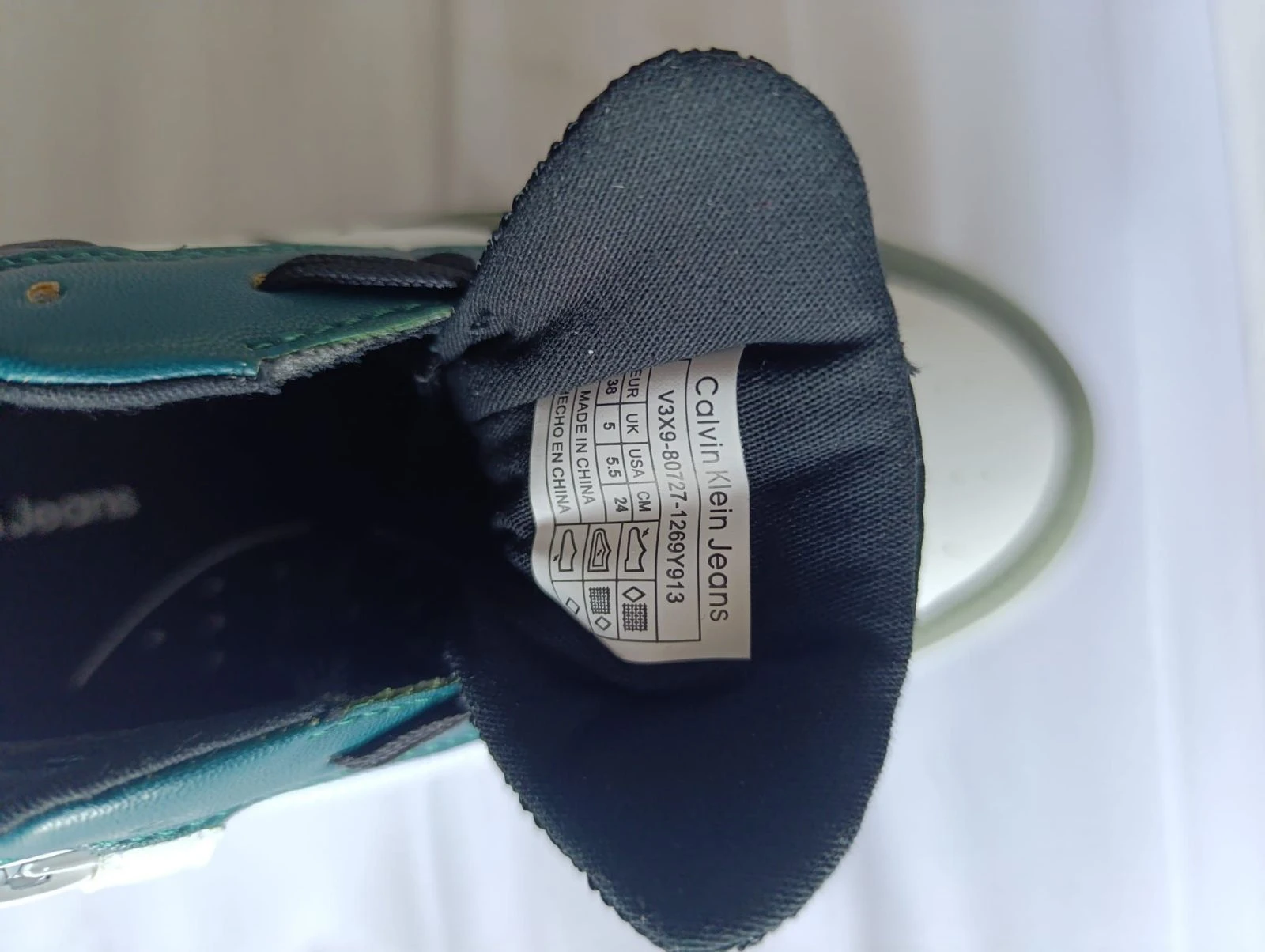 Zapatillas décontractées Calvin Klein femme taille 38 – photo 6